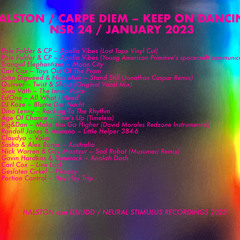 CARPE DIEM – KEEP ON DANCING / JANUARY 2023 / NSR 24