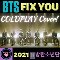 BTS(방탄소년단)LIVE 'FIX YOU'! COLDPLAY Cover!!! 2021