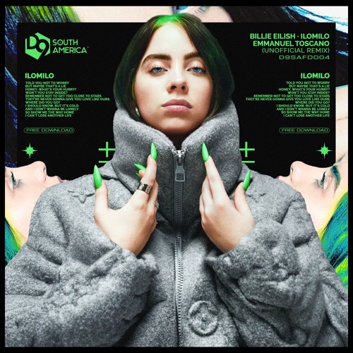 FREE DOWNLOAD: Billie Eilish - Iomilo (Emmanuel Toscano Unofficial Remix)[Droid9 South America]