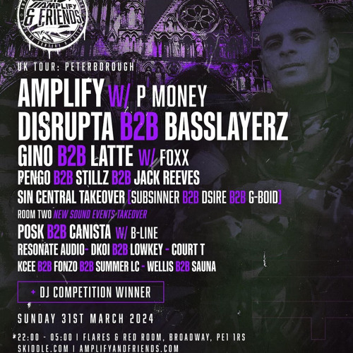 MAC//AMPLIFY&FRIENDS UK TOUR//PETEBOROUGH//DJ COMP ENTRY
