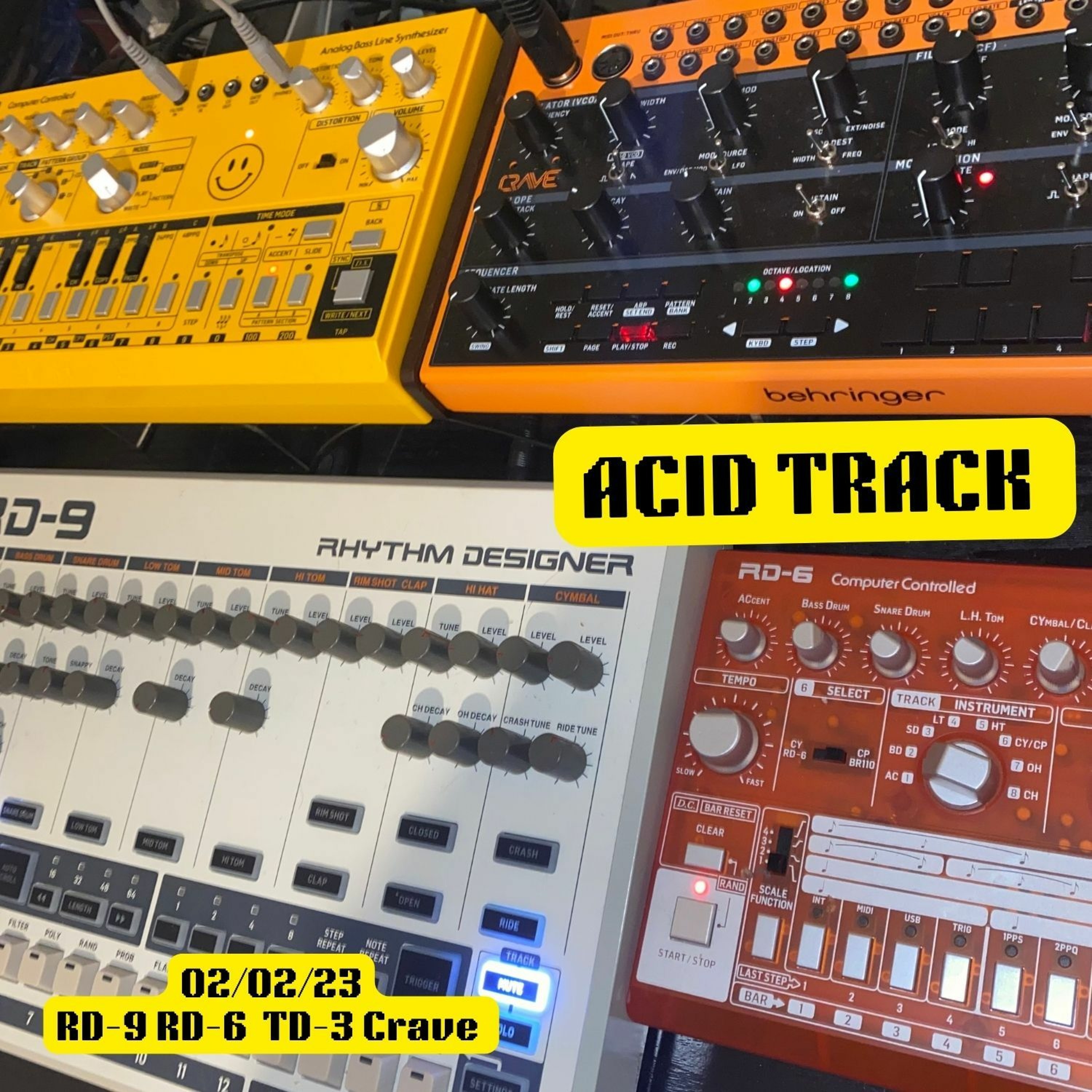 Live Acid House / Techno Track 02/02/23