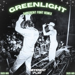 Tate McRae - Greenlight (Different Font Remix)