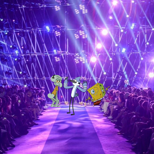 Squidward X SpongeBob X mordecai golden hour by JVKE