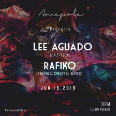 Lee Aguado @ Amapola Tulum 06/2019