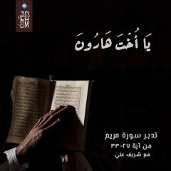 ٦- يا أخت هارون ! - تدبر سورة مريم - شريف علي