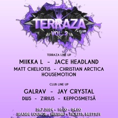 Zirius LIVE set @ Terraza vol. 2 / 26.7.2024 [Trance & Techno]