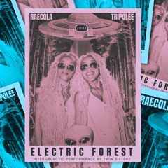 RaeCola @ Electric Forest Tripolee Stage 2023
