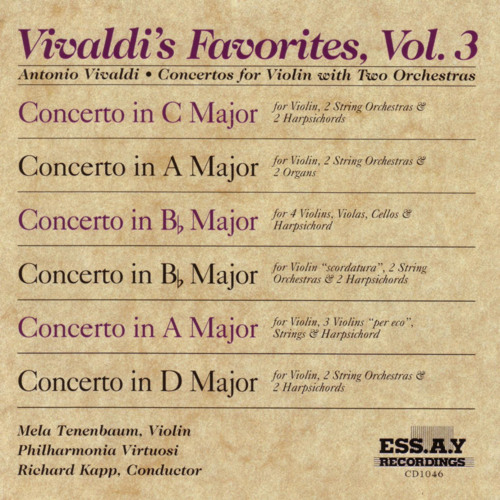 Concerto in A Major for Violin, 2 Orchestras, and 2 Organs, RV 585: 3. Allegro