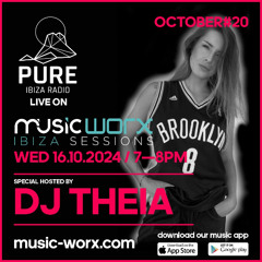 DJ THEIA - MUSIC WORX RADIO SHOW  2024-10-16