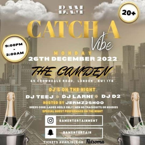 @DJTEEJUK - #CATCHAVIBE - LIVE AUDIO FT @JERMZ2SHOO & @DJD2
