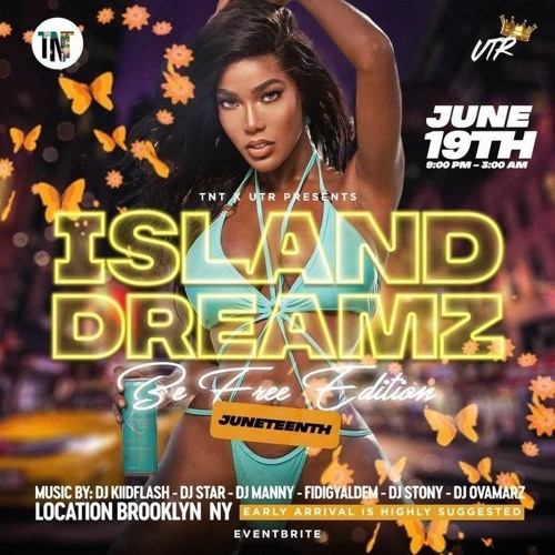 ISLAND DREAMZ (Be Free Edition) JUNE 19 PROMO CD