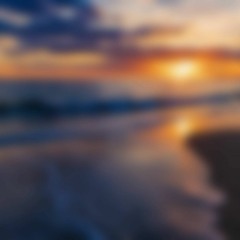 blurred coastline - madebykeat