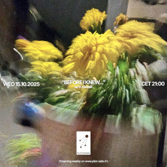 "Before I Knew..." w/ K.Klassik @Pilot Radio - 15 October 2025