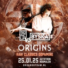 ORIGINS 2025 - RAW CLASSICS DOPAMINE HYPEMIX | SQREUR VS BYSKA PARTYBUS MIX | RAW CLASSICS