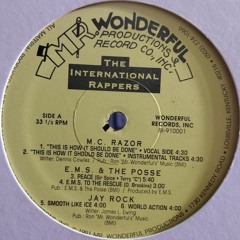 The International Rappers (Mr. Wonderful) Louisville, KY Rap Compilation from 1991