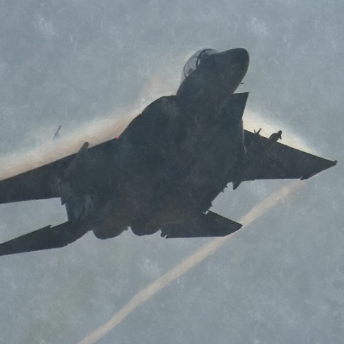 F35A jets taxiing - F15E jets flyover
