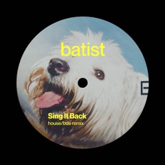Sing It Back - House/BDE Remix - Batist