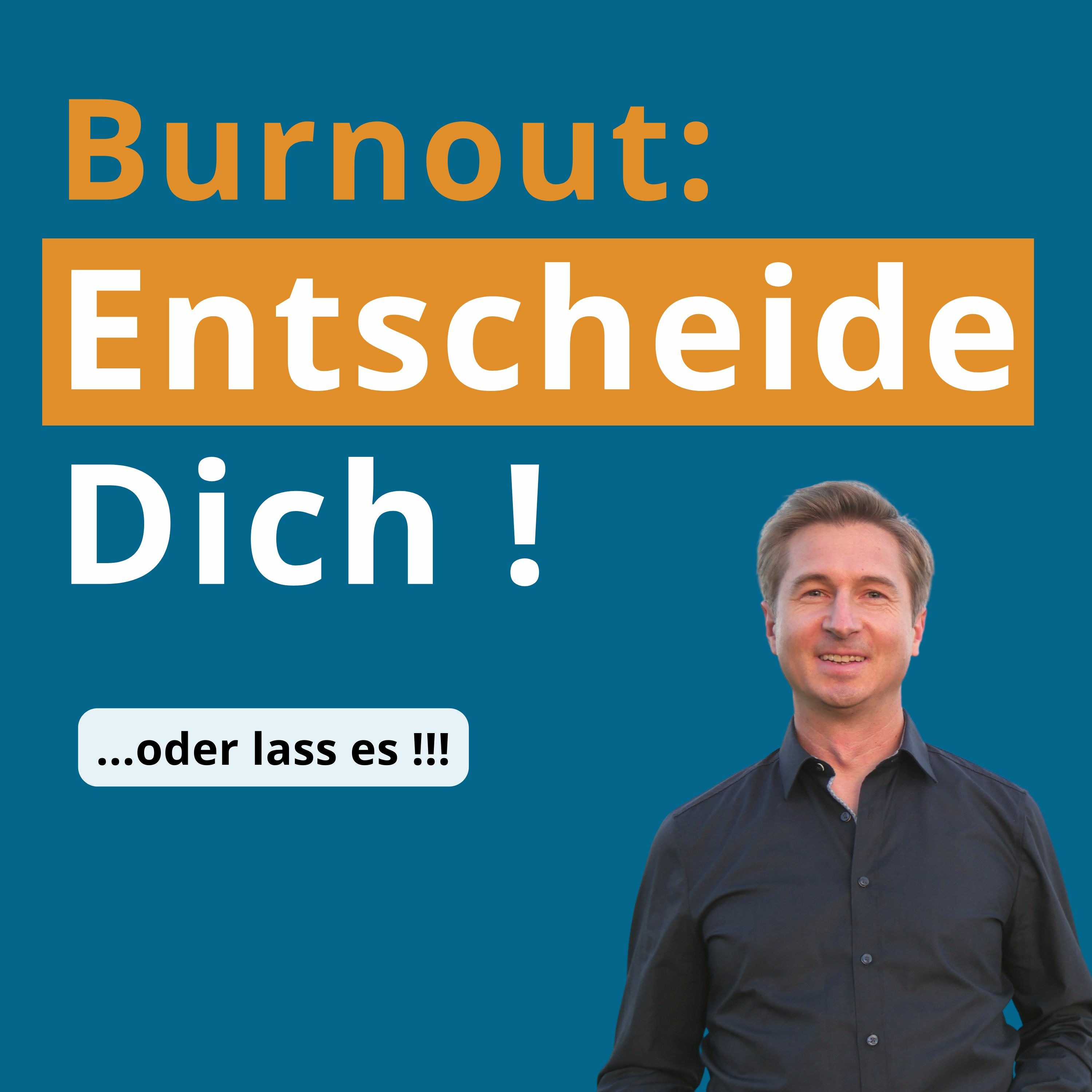 Leben statt stressen - Stop Burnout
