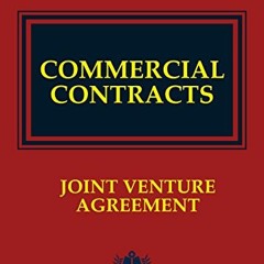 Get EPUB 📋 Commercial Contracts: Joint Venture Agreement (Commercial Contracts Serie