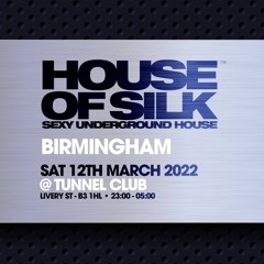 House of Silk - Promo Mix  Live Recording 1. Hitty / 2. DJ S - for Sat 12th March - Tunnel Club Brum