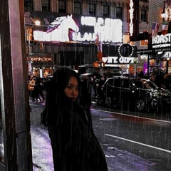 jazz bar by dreamcatcher but you're standing outside a jazz bar and it's raining