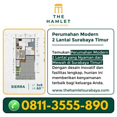 Hub 0811-3555-890, Investasi Rumah Modern Minimalis di The Hamlet