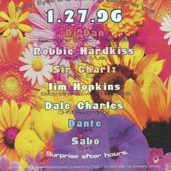 DJ Sabo - Live At "Reclaiming Paradise" - January 27th, 1996 Taunton, MA