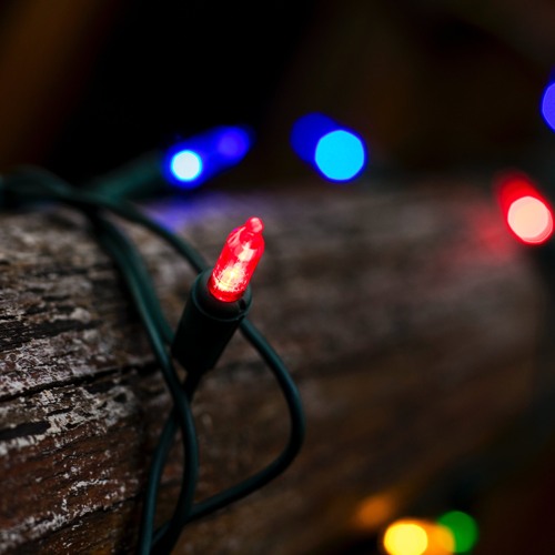 Coldplay christmas lights artwork