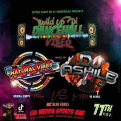 Natural Vibes/Dj Ashille 11/22 (Dancehall Build up The Vibes)