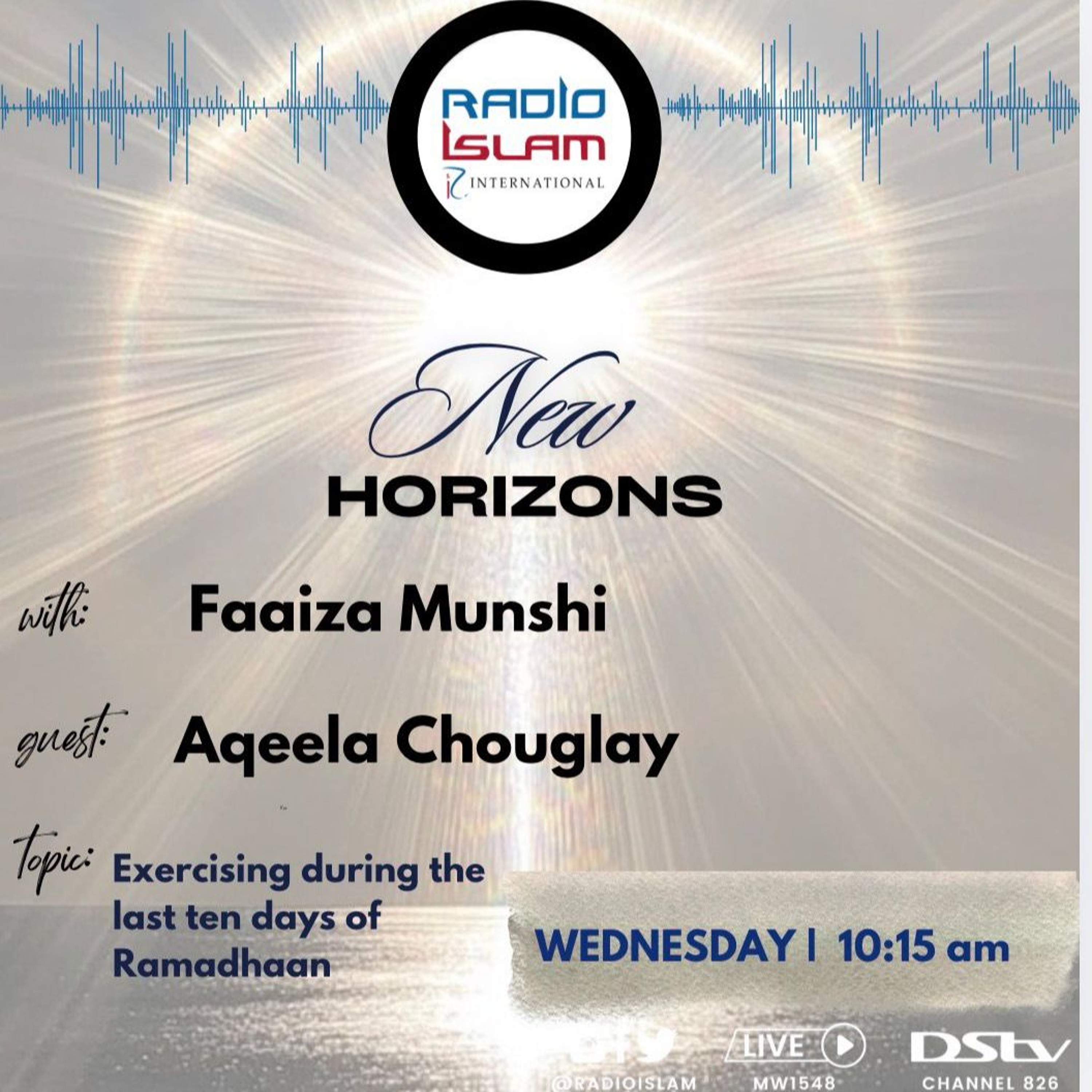 New Horizons: Ramadhaan and Exercise