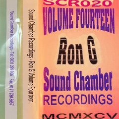DJ Ron G Sound Chamber Recordings NYC 1995
