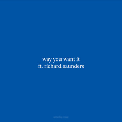 way you want it