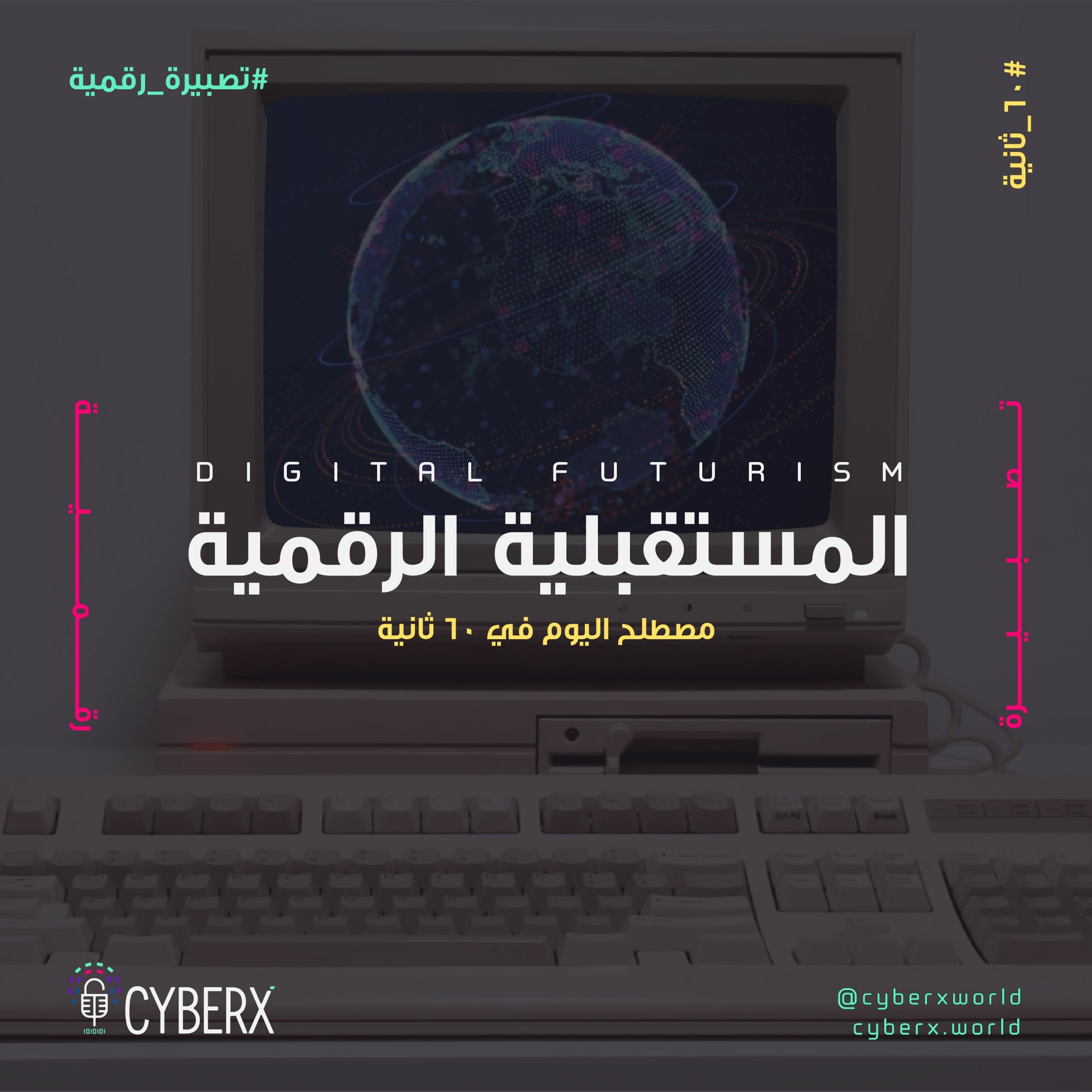 سايبراكس | تصبيرة رقمية | المستقبلية الرقمية