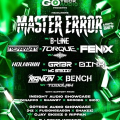 BROTHER BILL - Goteck Audio: MASTER ERROR (100% PROD SET) W B LINE AND MORE COMP ENTRY