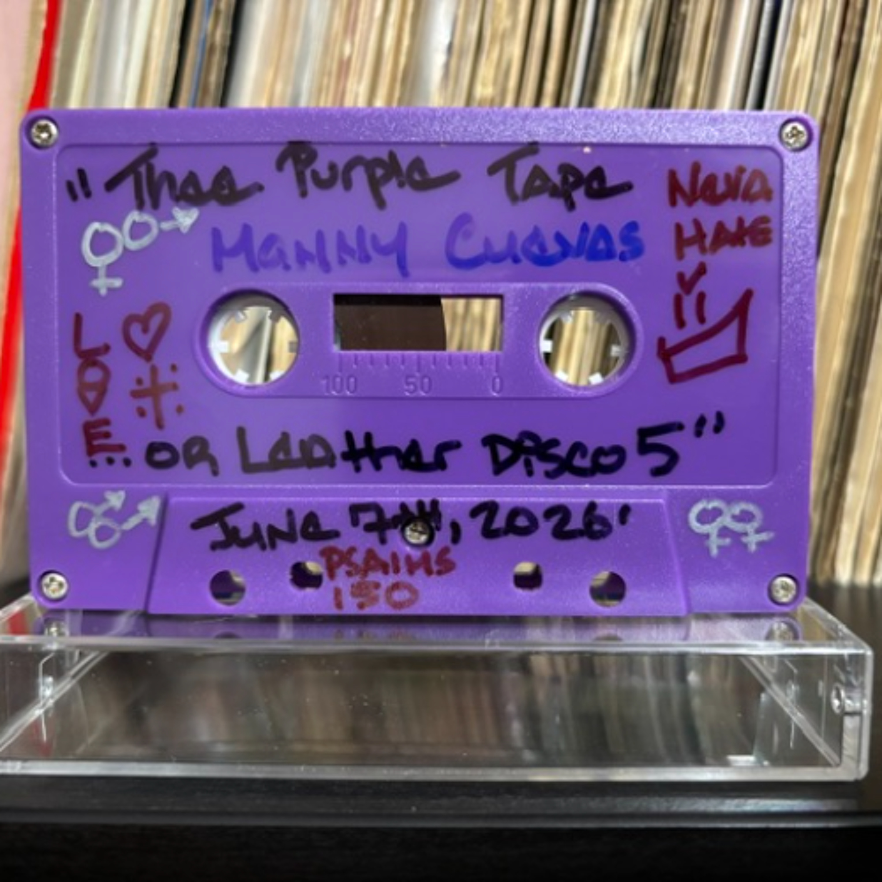 Manny Cuevas - Thee Purple Tape Or Leather Disco 5 (Side A&B) June 7th, 2026' episode artwork