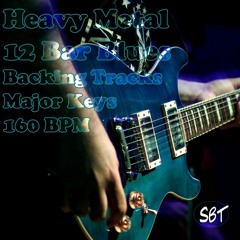 Heavy Metal 12 Bar Blues Backing Track in A Major