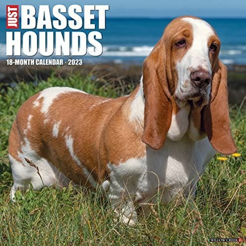 Read EBOOK 📬 Just Basset Hounds 2023 Wall Calendar by  Willow Creek Press EBOOK EPUB