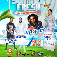 SUMMER FRESH 2025 "BALANCE EDITION" - HEAVY METAL/AYETIAN/NITRO/NIKKI HYPE/DJ SNOOPY/SPAUN D/CHIPPY DON/STYLEX @ROYAL KING BANQUET HALL, TORONTO 6/1/2025