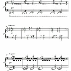 Pawel Strzelecki: 2. Prelude in C# "Raindrop" [12 Piano Preludes (2007)].