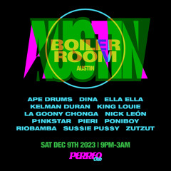 Ape Drums | Boiler Room Austin: Perreo Club