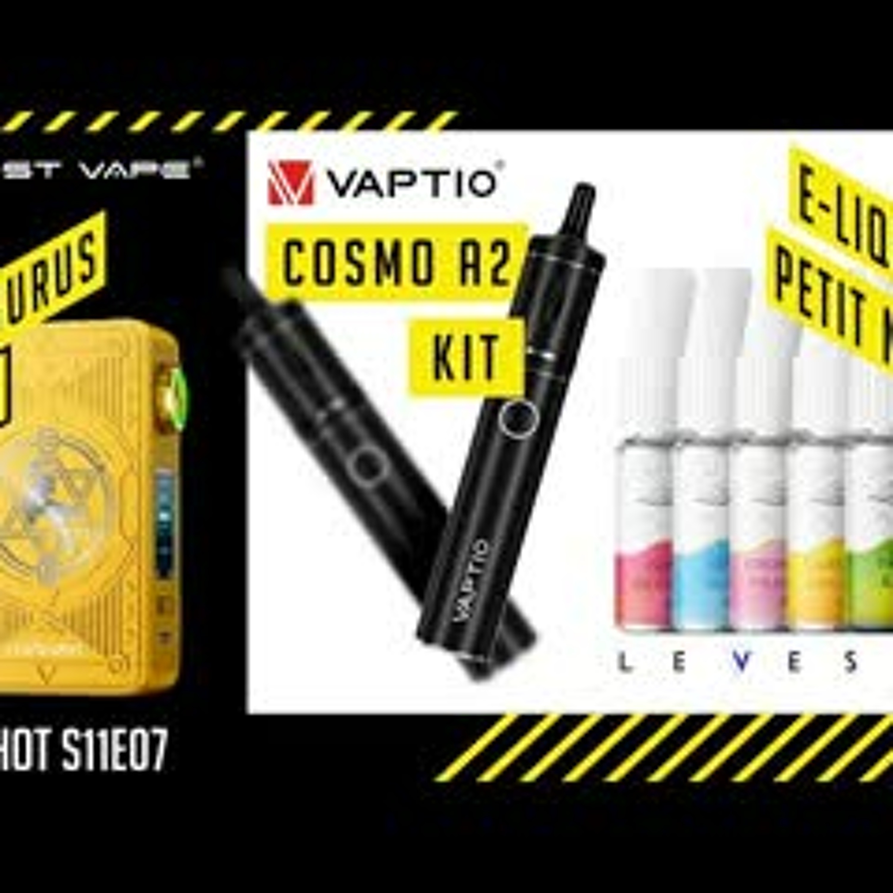 Cosmo A2 Vaptio et Centaurus M200 Lost Vape - Nouveautés petit nuage par Levest - OneshotS11e07