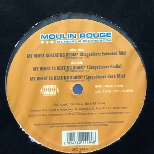 Moulin Rouge - My Heart Is Beating Boom (Stagediverz Extended Mix)