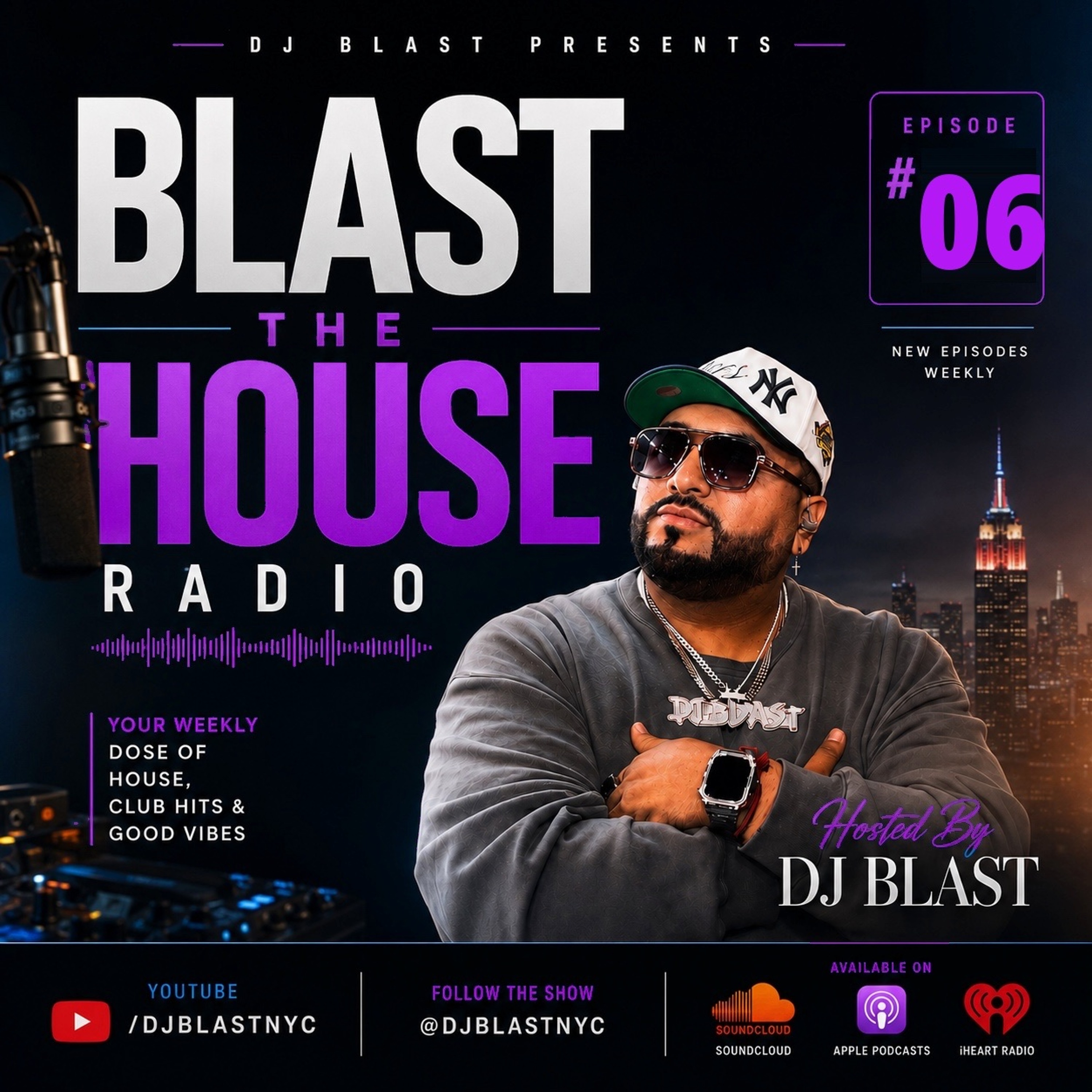 🔥 BLAST THE HOUSE RADIO #006 | HIP-HOP x REGGAETON x DEMBOW x HOUSE 🔥 Spanglish Vibes | DJ Blast!!!!