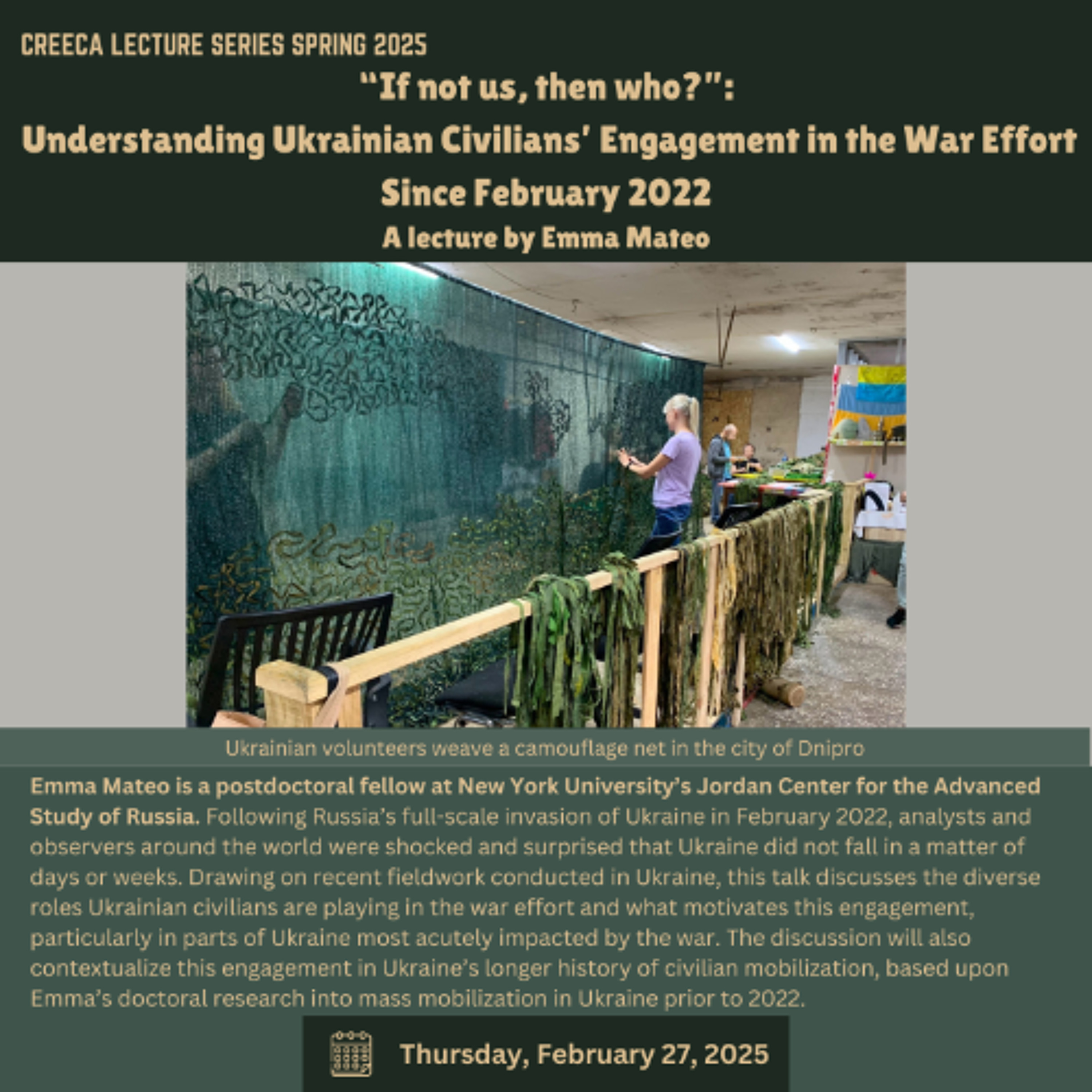 CREECA Lecture Series Podcast