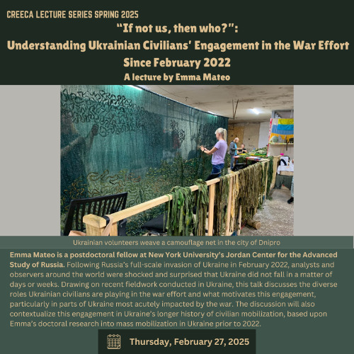 “If not us, then who?”: Understanding Ukrainian Civilians’ Engagement in the War Effort Since February 2022