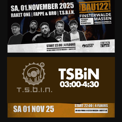 TSBiN @ Bau122 // RAVEMBER 01.11.2025