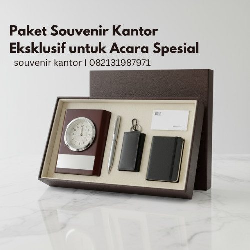 Paket Souvenir Kantor Eksklusif untuk Acara Spesial