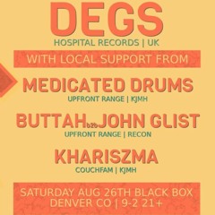 Buttah B2B John Glist - Degs Set 8/26/23 - The Black Box, Denver