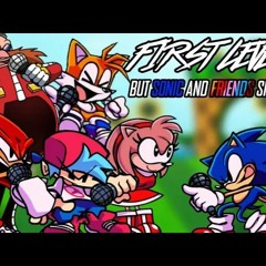 [FNF - SMB FUNK MIX] FIRST HILL - First Level, But Sonic And Friends Sing It