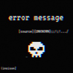 Error Message I